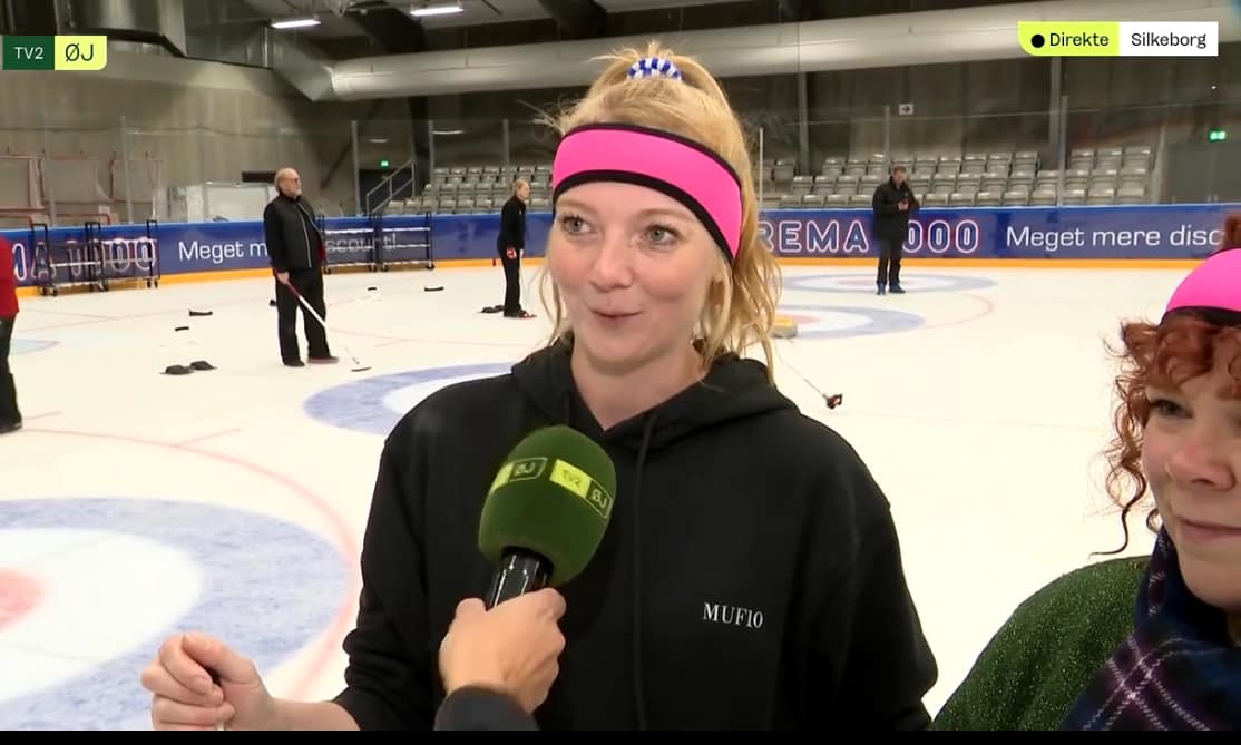 TV2 Østjylland besøgte Silkeborg Curling Club